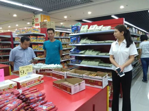 省食药监局食品流通处对望花区食品 保健食品 销售安全监管工作进行督导检查