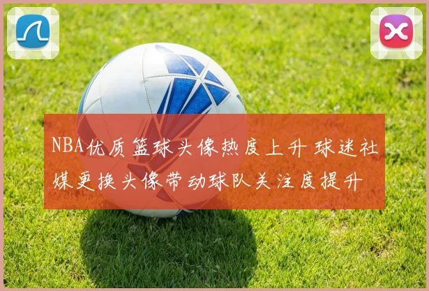 NBA优质篮球头像热度上升 球迷社媒更换头像带动球队关注度提升